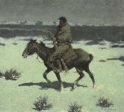 Frederic Remington The Luckless Hunter (mk43) oil painting